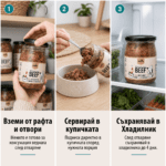 Буркан готвена храна за кучета Divus с телешко, елда, спанак и ленено семе - Image 5