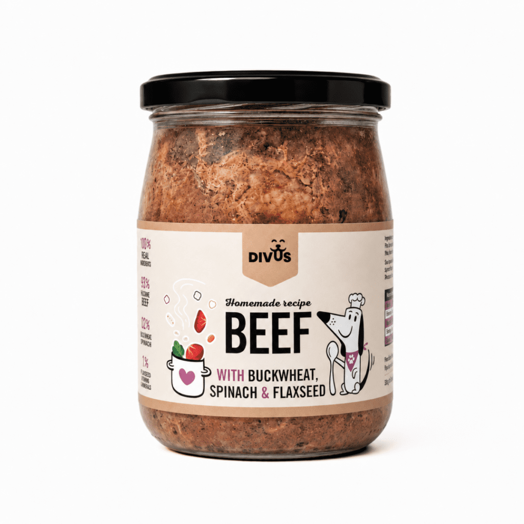 Divus | Естествена храна за кучета 128 Cooked product page 1