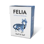 Мокра храна за котки FELIA с телешко и риба