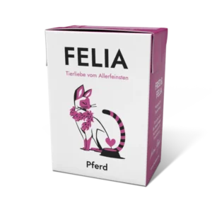 Мокра храна за котки FELIA с конско месо