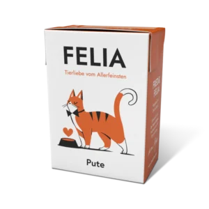 Мокра храна за котки FELIA с пуешко месо