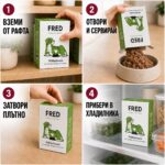 Мокра храна за кучета FRED с диво прасе - Image 5