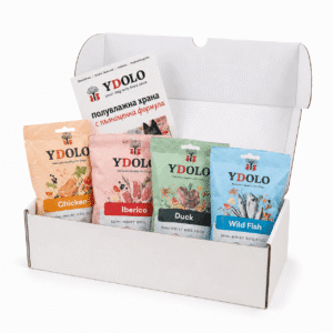 Дегустационна кутия полувлажна храна за кучета YDOLO