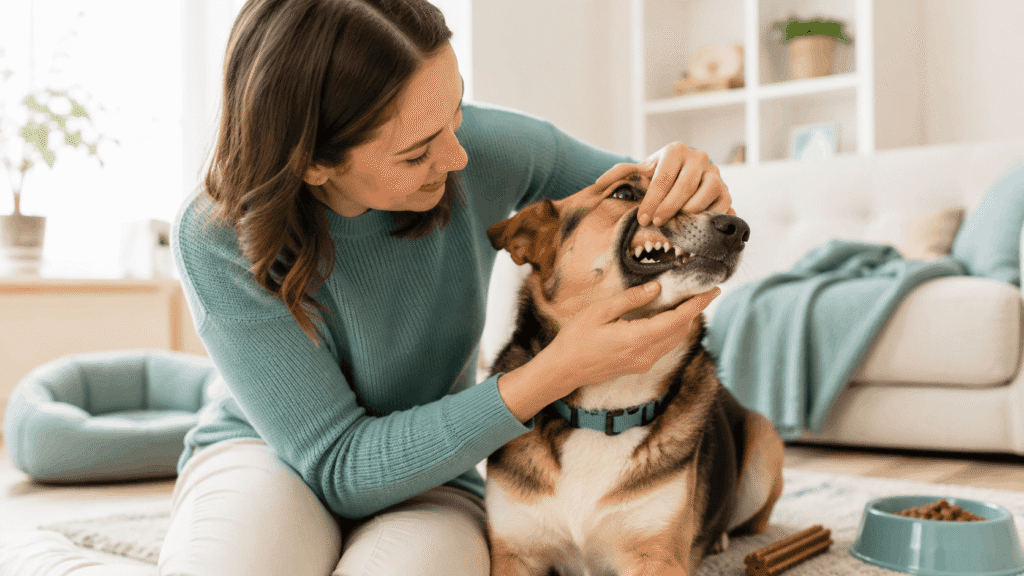 Dogs teeth cover