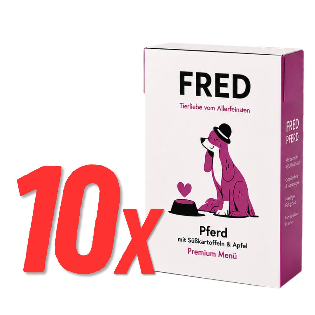 FRED конско меню – 10 броя