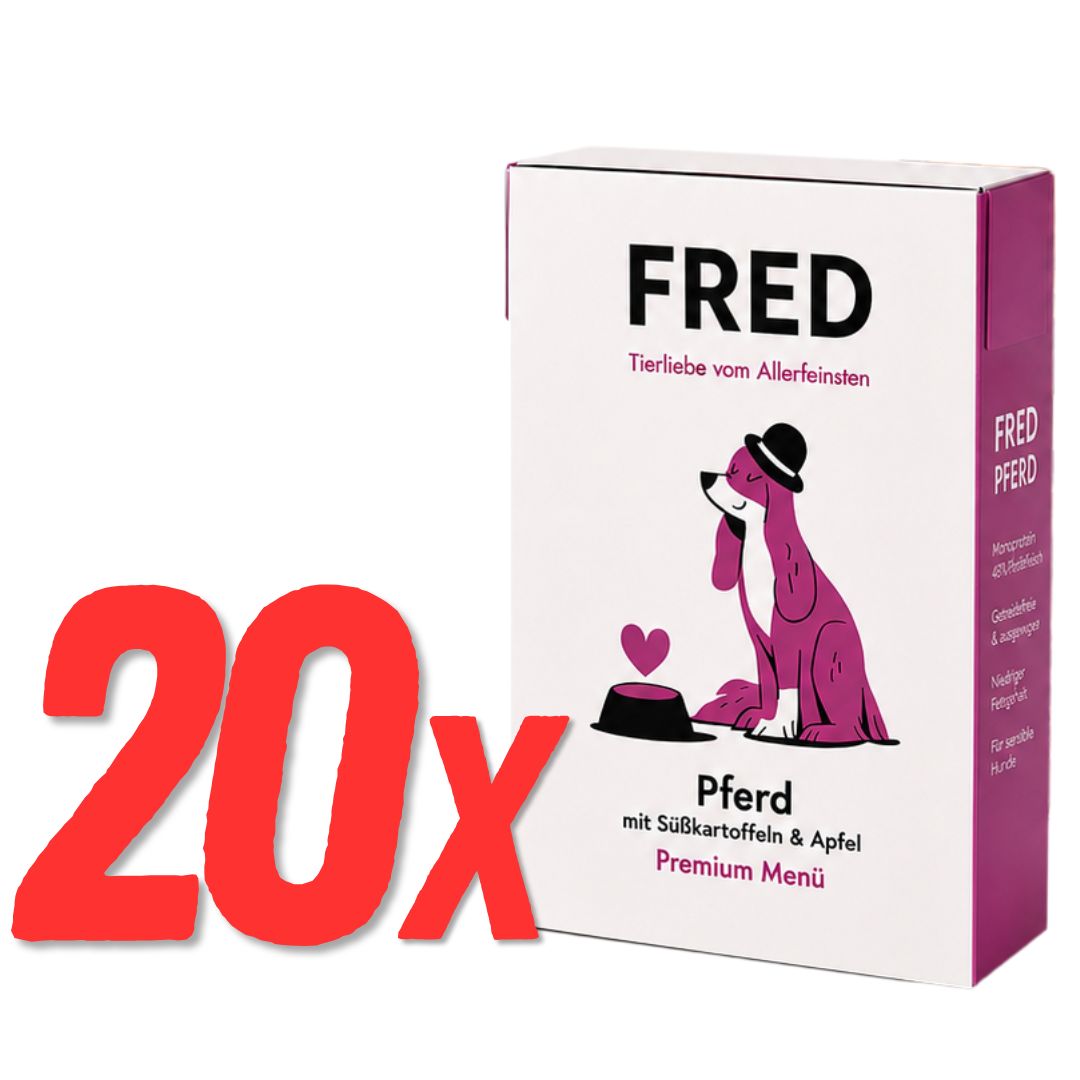 FRED конско меню – 20 броя