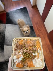 Домашно приготвено свинско с овесени ядки, сардини и шипка photo review